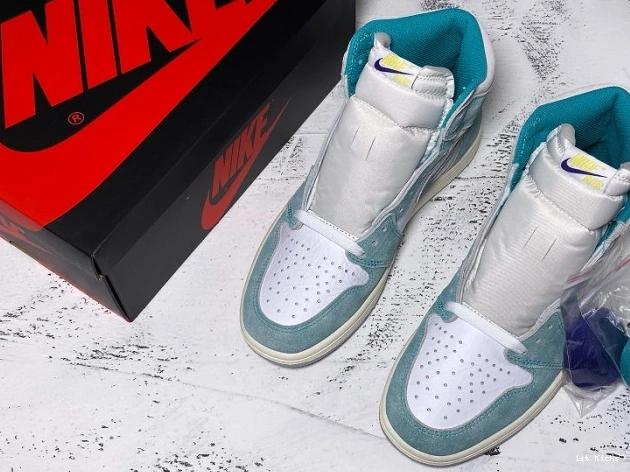 1st Kicks 1 Turbo Retro Jordan Green OG Air 555088-311 High 0731